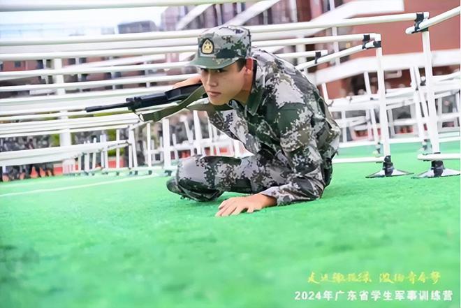 广州科技贸易职院学生参加2024广东省学生军事训练营获团体一等奖(图8)