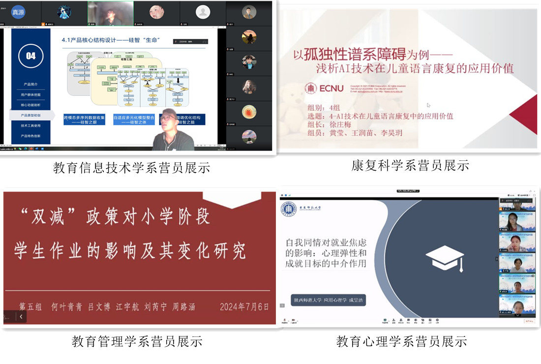 相聚云端筑梦未来教育学部成功举办2024年优秀大学生夏令营活动(图12)