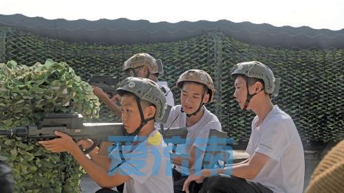 2024年济南市中小学师生军事体验活动让国防教育走新又走心(图2)