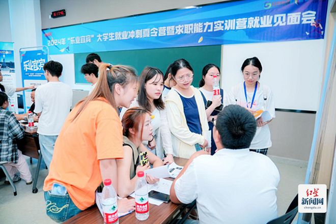 多措并举精准发力！2024年“乐业宜宾”大学生就业冲刺夏令营暨求职能力实训营圆满收官(图2)