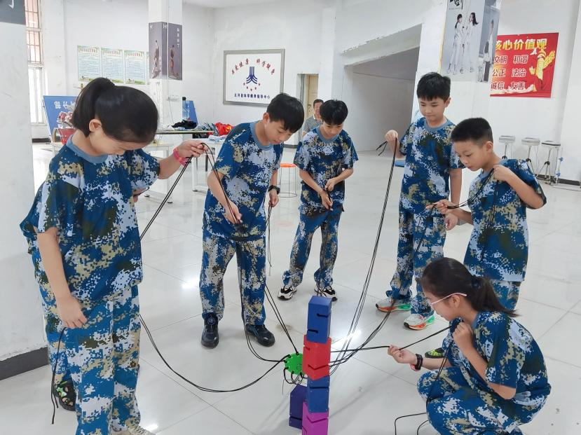 蚌埠市少年军校暨2024年暑期公益研学夏令营（五河站）顺利开营(图2)