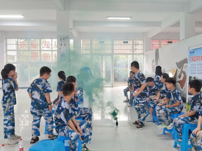 蚌埠市少年军校暨2024年暑期公益研学夏令营（五河站）顺利开营(图5)