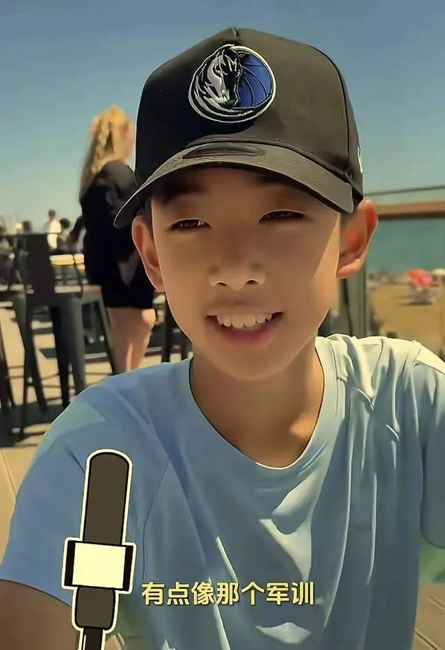 应采儿送大儿子去夏令营Jasper直呼像军训吃不惯白人的饭(图5)