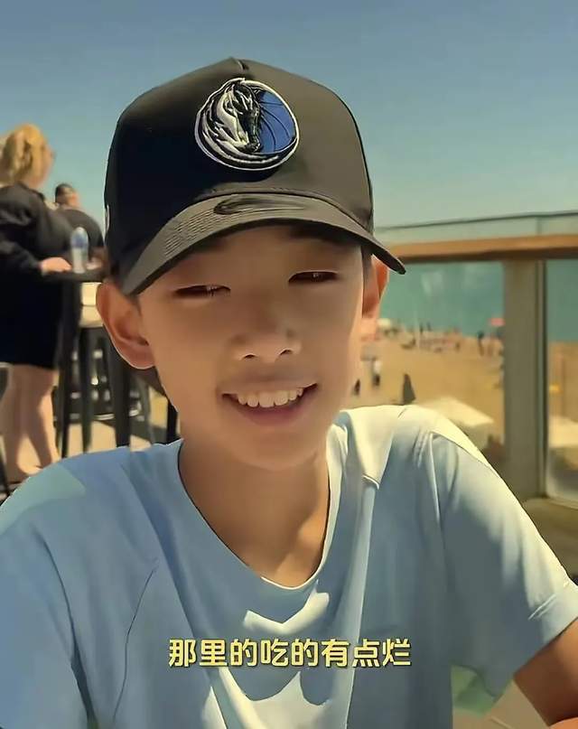 应采儿送大儿子去夏令营Jasper直呼像军训吃不惯白人的饭(图9)