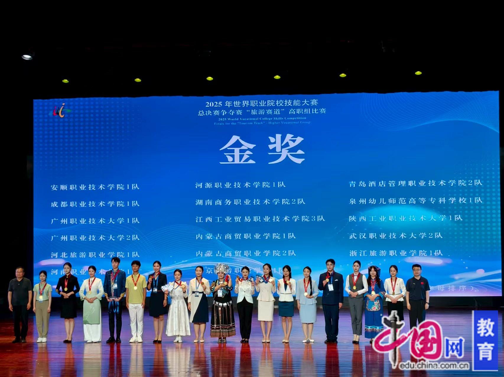 江西工业贸易职业技术学院在2025年世界职业院校技能大赛总决赛争夺赛中勇夺4金4银8铜(图2)