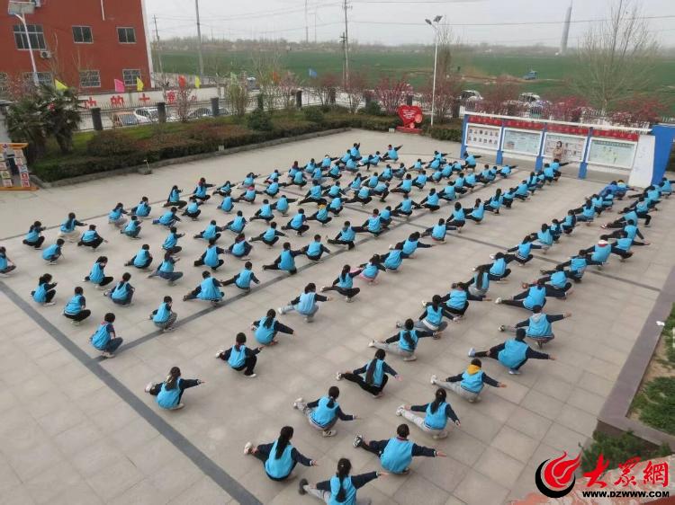 鄄城县大埝镇学区：推进美育体育融合助力儿童健康成长_鄄城_大众网