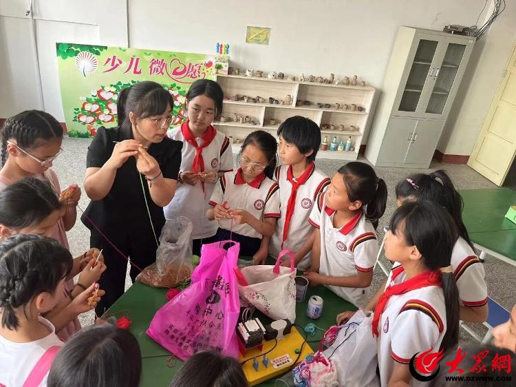 鄄城县大埝镇学区：推进美育体育融合助力儿童健康成长_鄄城_大众网(图3)